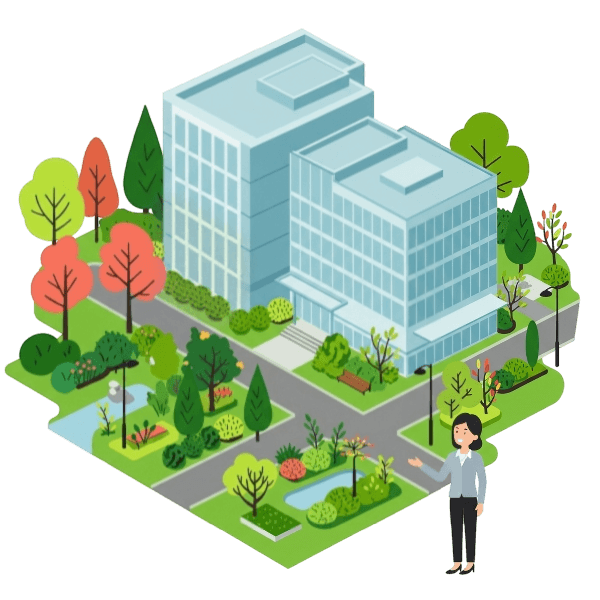 Ecosistem verde într-un birou modern – soluții de peisagistică sustenabilă pentru companii, Verdara