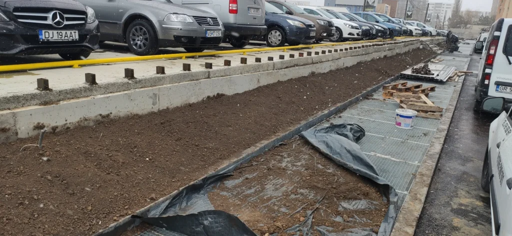 Pregătire teren pentru amenajare spațiu verde Verdara